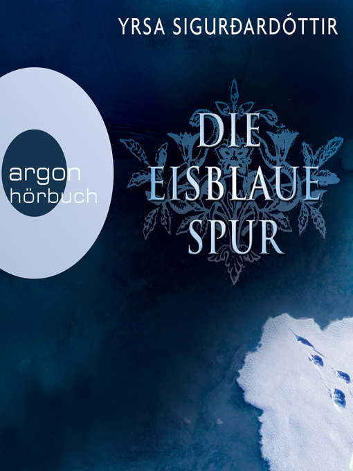 Cover image for Die eisblaue Spur --Island-Krimi